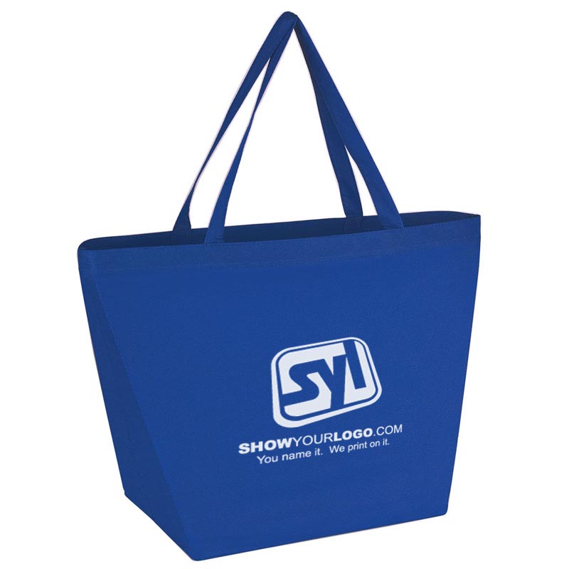 Budget Shopper Reusable Tote Bags With Custom Logo