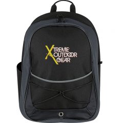 Tri-Tone Sport Backpack - Black
