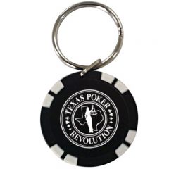 Customized Poker Chip Keychain