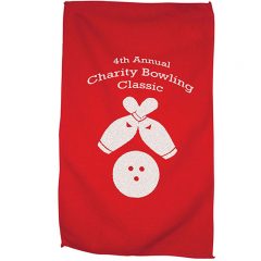 Customized Rally Towels - Red
