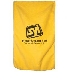 Customized Rally Towels - Yellow