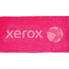 Midweight Turkish Signature Beach Towel - basicfuschia