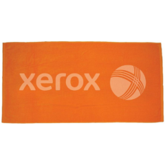 Midweight Turkish Signature Beach Towel - basicorange
