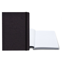 Westport Perfect Bound Journal – 5″ x 7″ - blackchipboard