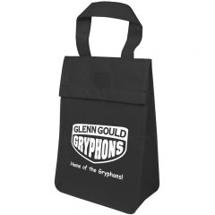 Mini Non Woven Snack Bag - Black