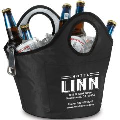 Portable Insulated Ice/Beverage Carrier - Black