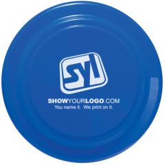Flying Discs with Logo - Blue