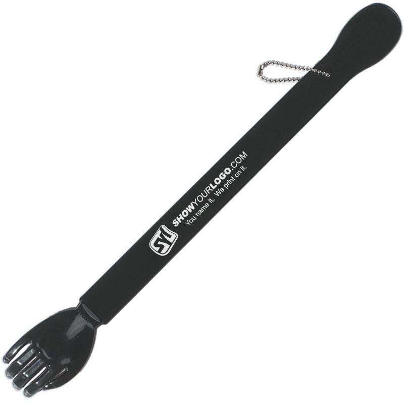Back Scratcher With Shoehorn - Black