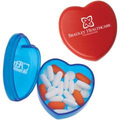 Heart Shaped Pill Box - Group