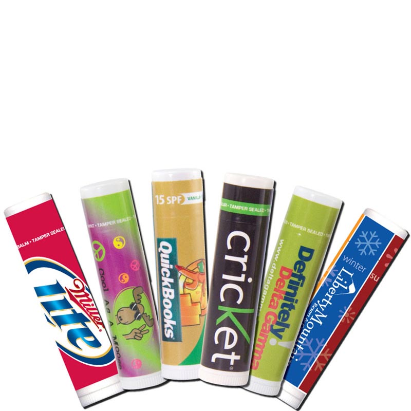Lip Balm with Custom Label - Group