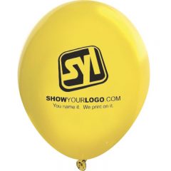 Crystal Latex Balloon – 9″ - Lemon Yellow