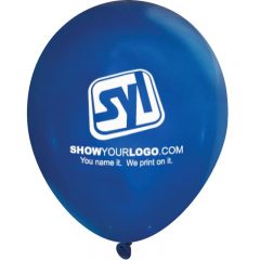 Crystal Latex Balloon – 9″ - Midnight Blue