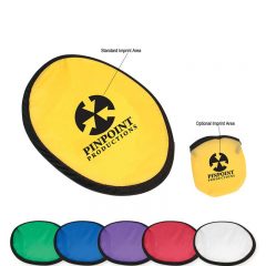 Flying Disk with Matching Pouch – 10″ - Group