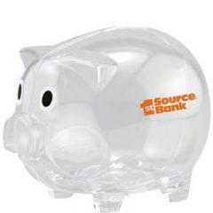 Piggy Bank - Clear