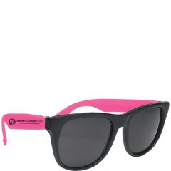 Custom Printed Sunglasses - Pink Black