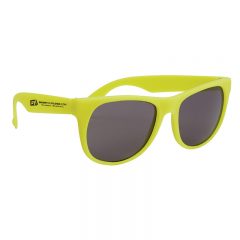Custom Printed Sunglasses - Yellow