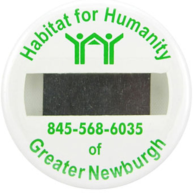 Round Button With Name Window - Round