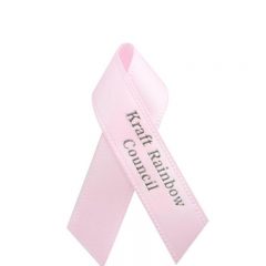 Awareness Ribbon Lapel Pin - Day Glow Pink