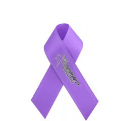 Awareness Ribbon Lapel Pin - Purple