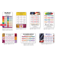 Wallet Card Calendar - calendarstyle