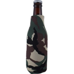 FoamZone Zippered Bottle Cooler - camo new