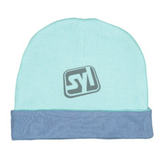 Rabbit Skins Infant Baby Rib Cap - chill-indigo