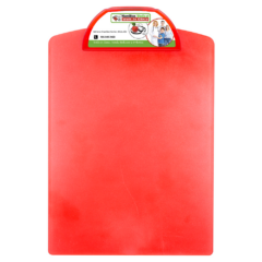 Letter Size Clipboard with Full Color Clip - clipboardred