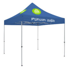 Deluxe 10′ x 10′ Event Tent Kit with Three Location Full-Color Imprint - coblat2
