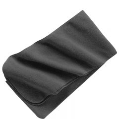 Port Authority® Extra Long Fleece Scarf - Midnight Heather Gray