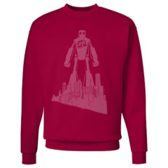 Hanes – Ecosmart® Crewneck Sweatshirt - deep red