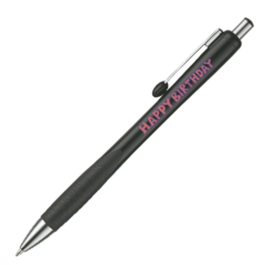 Desoto Vivid Retractable Pen - desotovividblack