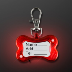 Dog Bone Safety Light - dogbonesafetylightback