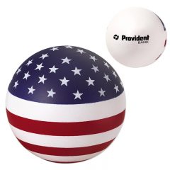 USA Patriotic Round Ball Stress Reliever - Main