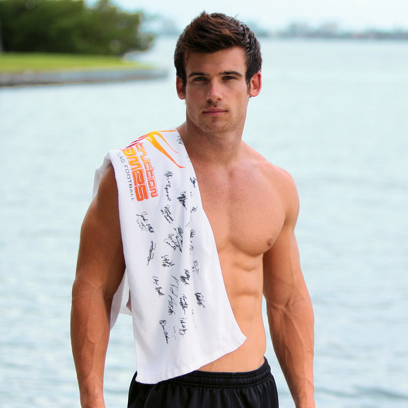 Fitness Towel with Signature Printing Option - Main