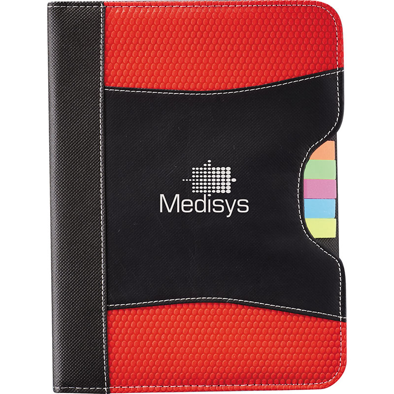 Flare Organizational Jr. Padfolios - Red