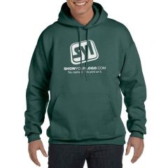 Hanes Ultimate Cotton Hooded Sweatshirt - Deep Forest