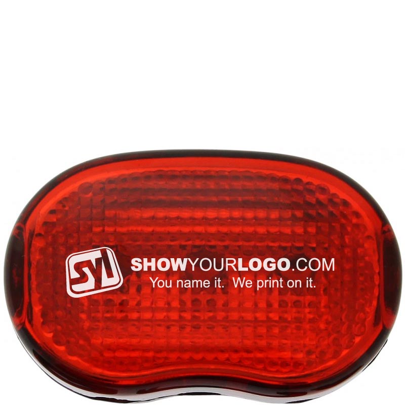Benicia Customized Bike Safety Lights - Red