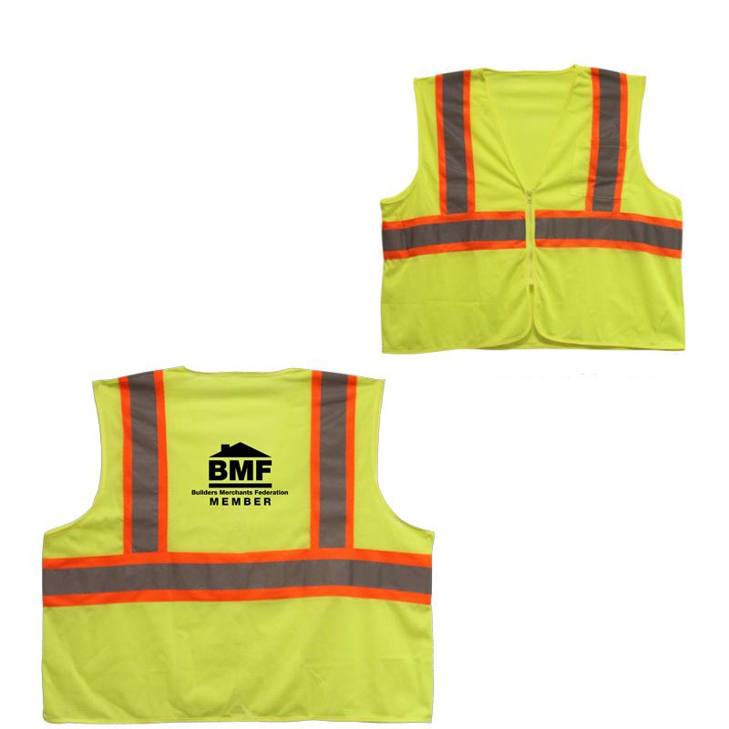 ANSI 2 Tri Color Safety Vest - Group