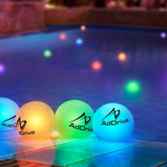 Floating Light Deco Ball – 3″ - floatinglightdecoballinuse