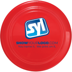 Flying Disc – 9″ - flyingdisc9in-transred