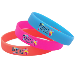 Four Color Process Silicone Wristband Bracelet - fourcolorprocesswristband