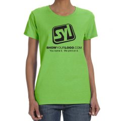 Ladies’ Gildan Heavy Cotton 5.3 oz T-Shirt - Lime