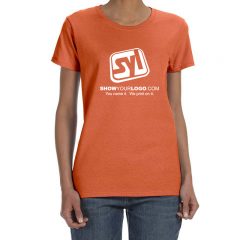 Ladies’ Gildan Heavy Cotton 5.3 oz T-Shirt - Sunset