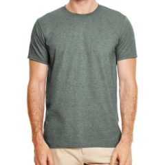 Gildan SoftStyle Custom Printed T-shirts - g640_b4_pjpg heather forest green new