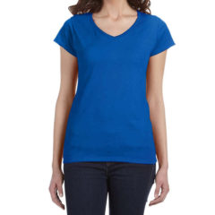 Gildan Ladies’ SoftStyle® Fitted V-Neck T-Shirt - g64vl_53_z