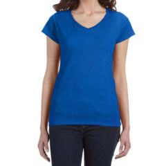 Gildan® Ladies’ SoftStyle® Fitted V-Neck T-Shirt - g64vl_53_z