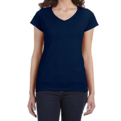 Gildan® Ladies’ SoftStyle® Fitted V-Neck T-Shirt - g64vl_54_z