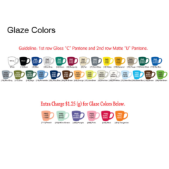 Ceramic Popcorn Bowl - glazecolors