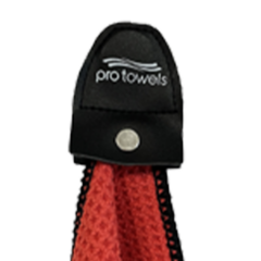 Golf Towel With Tri-fold Grommet - golfmagnetclip