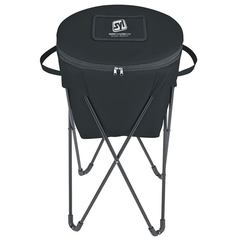 Cooler On Stand - Black